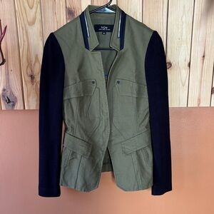 VOV Voice of Voices Korean Designer Jacket- Olive and Black